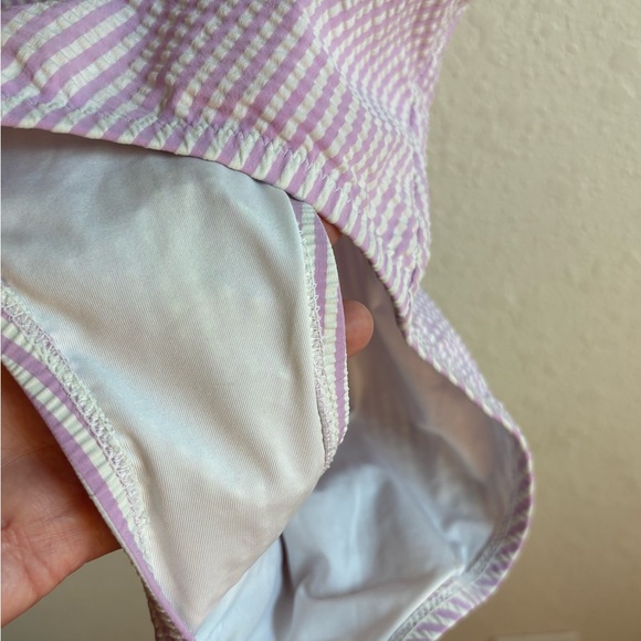 J.Crew Seersucker underwire one-piece swimsuit Size 8 - Picture 4 of 6